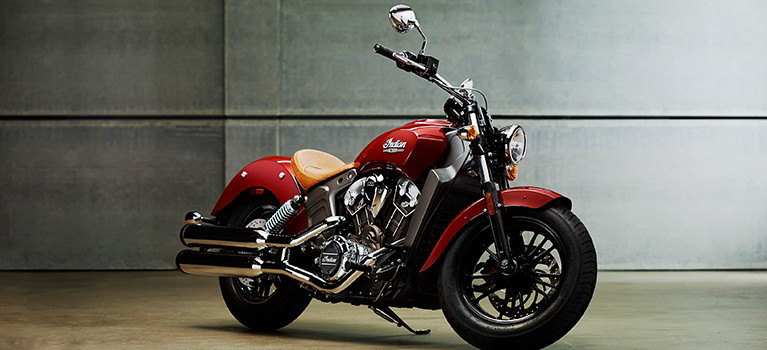 Photo of the first Indian Scout built in 1920